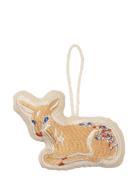 Baby Deer Embroidered Ornament Home Decoration Christmas Decoration Ch...