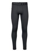 Ua Coldgear® Twist Leggings Sport Running-training Tights Black Under ...