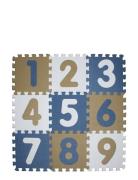 Play Floor With Numbers Made In Eva With Neutral Decor Colors, 9 Foam ...