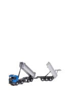 Tippbil Vagn Scania Blå 1:25 Toys Toy Cars & Vehicles Toy Vehicles Con...