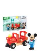Brio 32282 Mickey Mouse Og Lokomotiv Toys Toy Cars & Vehicles Toy Vehi...