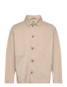 Wbblade Crust Jacket Designers Jackets Light Jackets Beige Woodbird