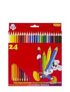 Träfärgp 24-P Toys Creativity Drawing & Crafts Drawing Coloured Pencil...