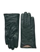 Leather Gloves Accessories Gloves Finger Gloves Green GANT