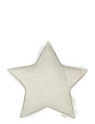 Lin Français Star Cushion 38X38 Home Kids Decor Cushions Beige NOBODIN...