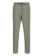 C-Genius-D-Rds-242F Bottoms Trousers Linen Trousers Green BOSS