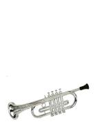 Music Trumpet 4 Keys Toys Musical Instruments Silver Music