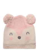 Knit Beanie Accessories Headwear Hats Winter Hats Pink Mango