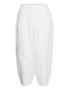 Sc-Cissie Bottoms Trousers Capri Trousers White Soyaconcept