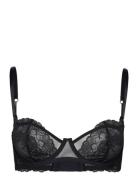 Unlined Balc Tte Lingerie Bras & Tops Balc Tte Bras Black Calvin Klein