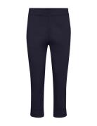 Sc-Lilly Bottoms Trousers Capri Trousers Navy Soyaconcept