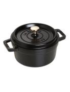 La Cocotte - Round Cast Iron Home Kitchen Pots & Pans Casserole Dishes...