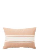 Embroidery Center Striped Linen/Cott 60X40 Pillow Home Textiles Bedtex...