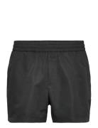 Roy Solid Swim Shorts Designers Shorts Black Wood Wood