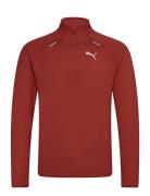 Run Cloudspun 1/4 Zip Sport Sport Clothing Sport Fleeces & Midlayers B...