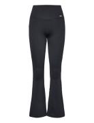 Ribbed Seamless Flare Petite Tights Sport Running-training Tights Seam...