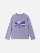 Shirt, Viisas Sport T-shirts Long-sleeved T-Skjorte Purple Reima