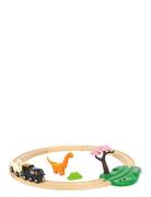 Cirkelsæt Med Dinosaur Toys Toy Cars & Vehicles Toy Vehicles Train Acc...