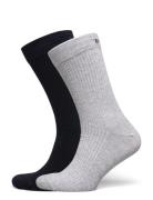 Core Ankle Rib Sock 2P Sport Women Sport Clothing Sport Socks Multi/pa...