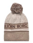 Borg Pom Beanie Sport Women Sport Accessories Sport Beanies Beige Björ...