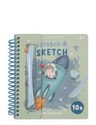 Little Dutch - Skrabebog Jim & Friends Toys Creativity Drawing & Craft...