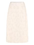 Myy Unikko Skirts Knee-length & Midi Skirts Cream Marimekko