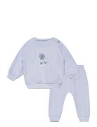 Set Sweater+Trousers Sets Sets With Long-sleeved T-shirt Blue United C...