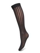 Wendy Kneehigh Lingerie Socks Knee High Socks Black Sneaky Fox