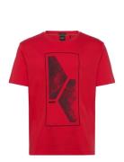 Tee 9 Sport Men Men Sports Clothes Sport Tops Sport T-Skjorte Red BOSS