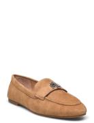 Kidsuede-Averi Iii-Fl-Lfr Shoes Flat Loafers Beige Lauren Ralph Lauren