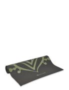 Gaiam Cool Matcha Sundial Layers Yoga Mat 5Mm Classic Printed Sport Sp...