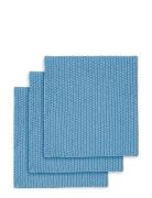 Line Dishcloth Home Kitchen Wash & Clean Dishes Cloths & Dishbrush Blu...