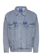 Wes Tops Shirts Denim Shirts Blue HUGO BLUE