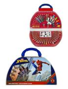 Spider-Man Colouring Case Toys Creativity Drawing & Crafts Drawing Col...