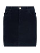 Corduroy Stretch Short Skirt Skirts Short Skirts Navy Tommy Hilfiger