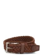 Belt Accessories Belts Braided Belt Brown Amanda Christensen