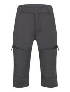 Knickers - W. Zip Pockets Bottoms Shorts Sport Shorts Grey Color Kids