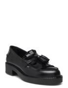 Loafer Shoes Flat Loafers Black ANGULUS