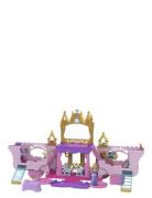 Disney Princess Carriage To Castle Transforming Playset With Aurora Sm...