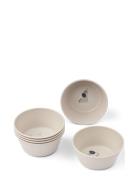 Cees Bowl 6-Pack Home Meal Time Plates & Bowls Bowls Beige Liewood