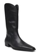 Nella Shoes Boots Cowboy Boots Black VAGABOND