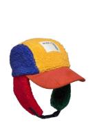 Color Block Sheepskin Chapka Accessories Headwear Hats Winter Hats Mul...