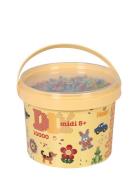 Hama Midi Beads 10.000 Pcs In Bucket Mix 53 Toys Creativity Drawing & ...