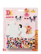 Hama Midi Large Blister 1.100 Pcs. Dog & Doll Toys Creativity Drawing ...