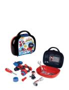 Smoby Spidey Miles Morales Verktygslåda Med Diy Fyrhjuling Toys Role P...