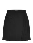 Harrie Suiting Pleated Skirt Skirts Short Skirts Black French Connecti...