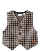 Nbmroxo Waistcoat Tops Vests Brown Name It