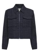 Onlshona L/S Boucle Shirt Tlr Blazers BouclÉ Blazers Navy ONLY