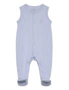 Romper W.feet - Solid Bodies Sleeveless Bodies Blue Fixoni