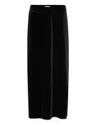 Styclaudi Long Skirt Skirts Maxi Skirts Black Stylein